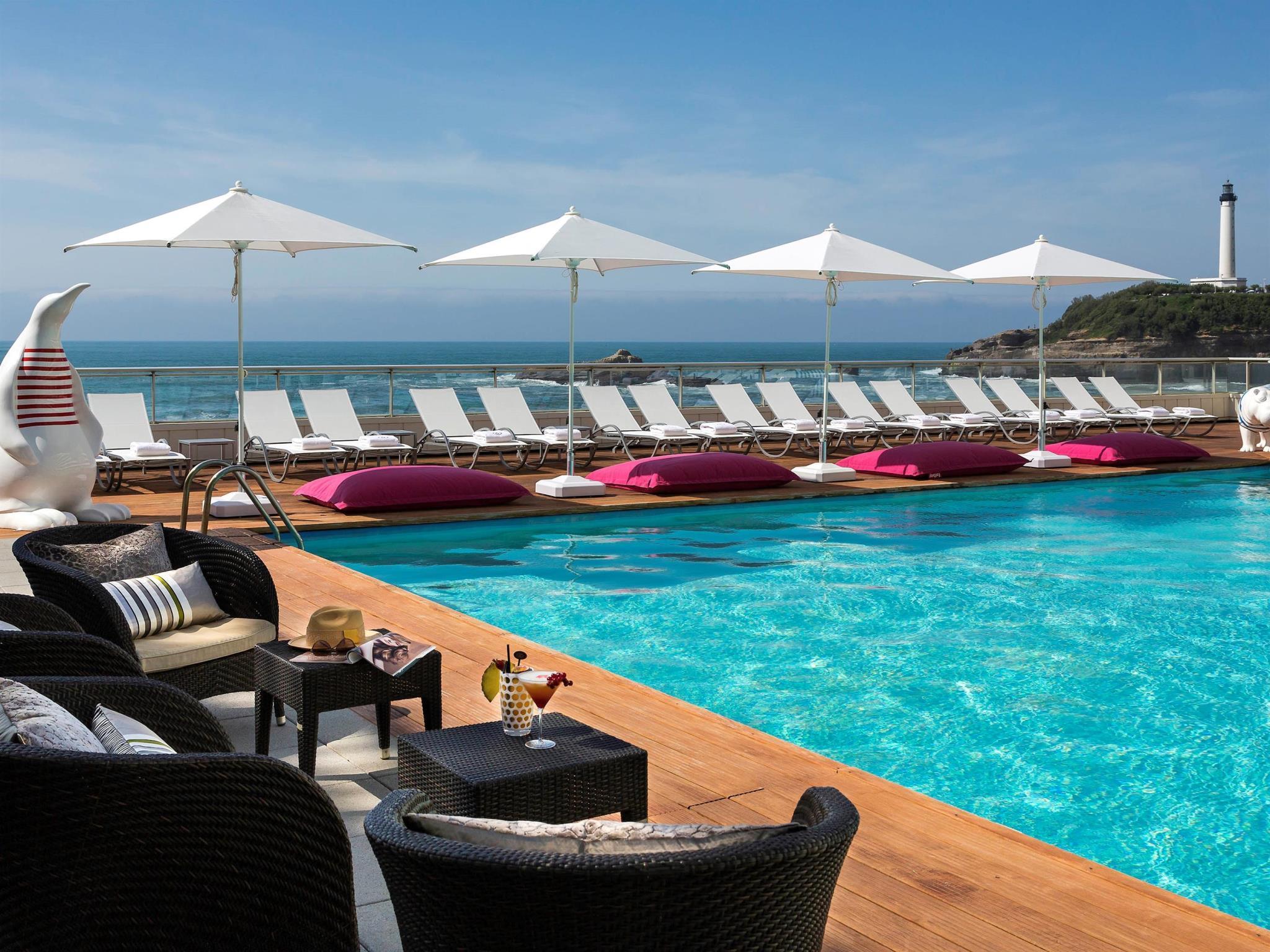 Sofitel Biarritz Le Miramar Thalassa Sea y Spa Exterior foto